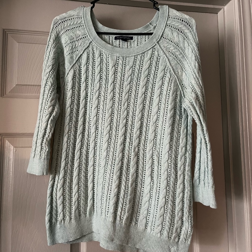 Teal Knit Sweater